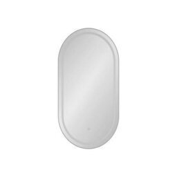 Royal Bathrooms Elite 450 X 900mm Chrome Led Framed Capsule Bathroom Led Mirror With Demister Pad - Anti-Fog - thumbnail 4