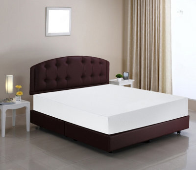 "Cool Plus 6"" (15Cm) Medium Firm Memory Foam Mattress (Super King - 180Cm (6'0"") X 200Cm (6'6"")" - image 1