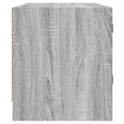Berkfield Classic Tv Cabinet With Glass Doors Grey Sonoma 102X37X42 Cm - thumbnail 7