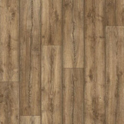 Brown Beige Wood Effect Anti-Slip Vinyl Sheet For Dining Room, Living Room, & Hallway 9M X 4M (36M²) - thumbnail 2