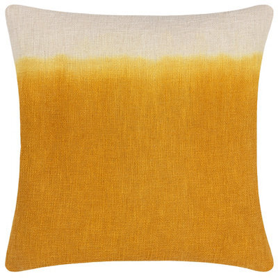 Furn. Mizu Square Dip Dye 100% Cotton Cushion Cover - image 1