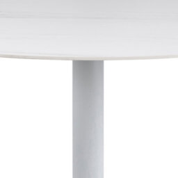 Furniture To Go Malta Round Bar Table In Ceramic White - thumbnail 5