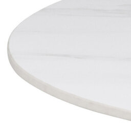 Furniture To Go Malta Round Bar Table In Ceramic White - thumbnail 6