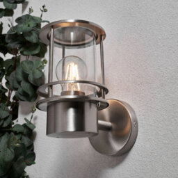 CGC Lighting Cgc Kofi Stainless Steel Outdoor Wall Lamp Light With Clear Diffuser - thumbnail 2