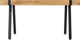 Seconique Treviso Light Oak Effect And Black Dining Set With Blue Avery Chairs - thumbnail 6