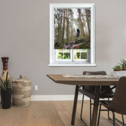 Lister Cartwright Photographic Blackout Roller Blinds For Bedroom Windows - (150 X 140 Cm) - Mountain Bike - thumbnail 4