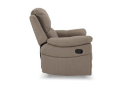 Home Detail Darius 3 Seater Recliner Sofa, Light Brown Air Leather - thumbnail 5