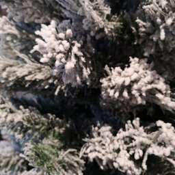 Samuel Alexander Kaemingk 6Ft (180Cm) Flocked Snowy Imperial Pine Hinged Christmas Trees - thumbnail 4