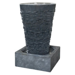 Outdoor Living UK Dundrum Fountain Modern Water Feature Without Cover