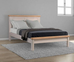 Buttercup Farm Bologna Painted 5 Ft Panel Bed - L169 X W219 X H105 Cm - Oak - thumbnail 3