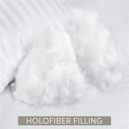 Ameha Stripe Filled Pillow Dream Sleep Premier Hotel Quality Hypoallergenic Bed Pillows Anti Allergy Soft Quilted Pillow 2 Pair - thumbnail 5
