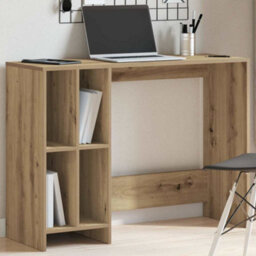 Walplus Desk Artisan Oak 102.5X35X75 Cm Engineered Wood - thumbnail 1