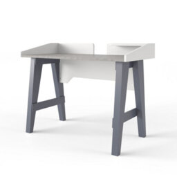Alphason Dorel Home Truro Office Writing Desk In Grey
