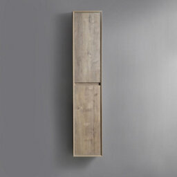 Homestylestore 1500mm Chestnut Wall Mounted Waterproof Bathroom Storage Cabinet - thumbnail 1