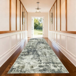 Bedlooms Frost Cashmere Rug 60X220Cm, Modern Abstract Rug, Anti Slip, Stain Resistant, Thick Long Hallways Runner - thumbnail 8