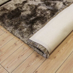 Brown Easy To Clean Plain Handmade , Luxurious , Modern , Plain , Shaggy , Sparkle Rug For Living Room, Bedroom - 200Cm X 300Cm - thumbnail 6