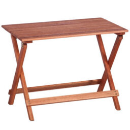 Walplus 4 Piece Outdoor Dining Set For Children Solid Eucalyptus Wood - thumbnail 4