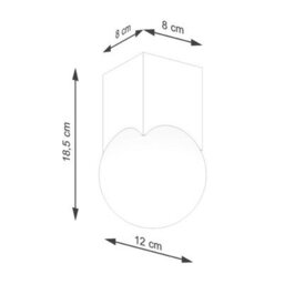 Luminosa Lighting Luminosa Solis Minimalist Ceiling Lamp Natural Wood - thumbnail 7