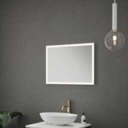 FNX Bathrooms Helsinki Led Bathroom Mirror With Anti-Fog Demister, Ip44 Rated & Diffused 4000K Natural White Light, 500X700mm - thumbnail 1