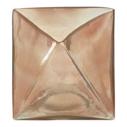 Orsina Rambia Small Pink Glass Candle Holder