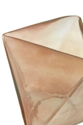Orsina Rambia Small Pink Glass Candle Holder - thumbnail 5