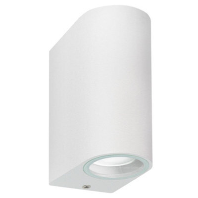 Long Life Lamps Company Matt White Led Modern Double Outdoor Wall Light Up/down Garden Light Zlc055W - image 1