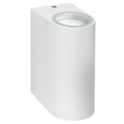 Long Life Lamps Company Matt White Led Modern Double Outdoor Wall Light Up/down Garden Light Zlc055W - thumbnail 3