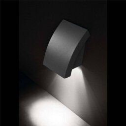 Luminosa Lighting Luminosa Proa 1 Light Outdoor Wall Light Dark Grey Ip44, Gu10 - thumbnail 2