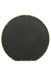 Mirroroutlet The Circulus Gold Framed Flat Bottom Circular Wall Mirror 84Cm X 80Cm - thumbnail 6