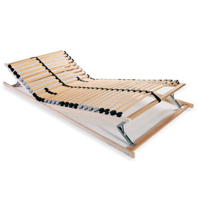 Berkfield Slatted Bed Base With 28 Slats 7 Zones 70X200 Cm