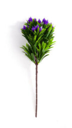 Best Artificial 34Cm Purple Dahlia Flower Spray - thumbnail 1
