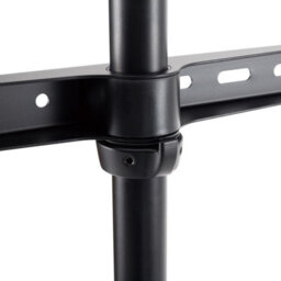 Nedis Tv Floor Stand 50 65 35Kg Bracket Tripod 140 Degrees Rotate 400X400 Black & Wood - thumbnail 5