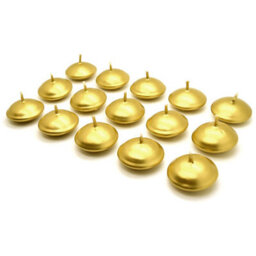 SolaDirect Floating Candles, Pack Of 15, Unscented, Long Burning Time, Tealights Candles, Romantic Decoration Wedding Dinner Christmas (Gold) - thumbnail 7