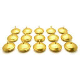 SolaDirect Floating Candles, Pack Of 15, Unscented, Long Burning Time, Tealights Candles, Romantic Decoration Wedding Dinner Christmas (Gold)