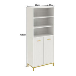 Hygrad Built to Survive Tall Freestanding Bathroom Cabinet With Tilt-Out Laundry Hamper Basket - thumbnail 6