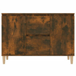 Vidaxl Sideboard Smoked Oak 103.5X35X70 Cm Engineered Wood - thumbnail 4