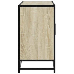 Walplus Bathroom Sink Cabinet Sonoma Oak 80X33X60 Cm Engineered Wood - thumbnail 7