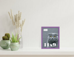 11X9 Purple Picture Frame (27.9 X 22.9Cm) Poster, Photo, Artwork, Gallery Wall Or Print - thumbnail 2