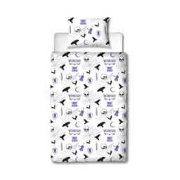 Wednesday Destined Single Polycotton Duvet Cover And Pillowcase Set - thumbnail 9