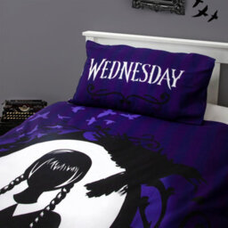 Wednesday Destined Single Polycotton Duvet Cover And Pillowcase Set - thumbnail 5