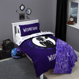 Wednesday Destined Single Polycotton Duvet Cover And Pillowcase Set - thumbnail 2