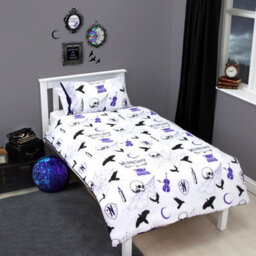 Wednesday Destined Single Polycotton Duvet Cover And Pillowcase Set - thumbnail 4