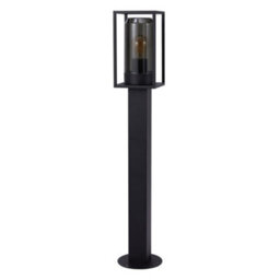 Nordlux Griffin Outdoor Aluminium Garden Post Tinted Glass Black,mains - thumbnail 4