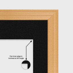AK Frames 20X16 Country Pine Classic Multi Photo Frame With Black Mount - Holds 9 Apertures (2X) 7X5, (7X) 6X4 Photos - thumbnail 7