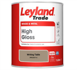 Leyland Trade Wood & Metal High Gloss Paint Writing Table (Ppg1077-4) 1L - thumbnail 2