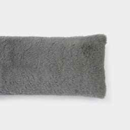 OHS Faux Fur Fleece Draft Excluder Window Insulation Stopper, Grey - 20 X 90Cm - thumbnail 5