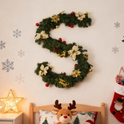 Living And Home 270Cm Artificial Luxury Christmas Wreath Decoration - thumbnail 2