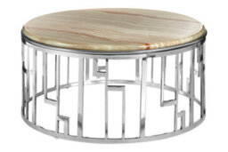 Orsina Relic Onyx Stone Coffee Table - thumbnail 6