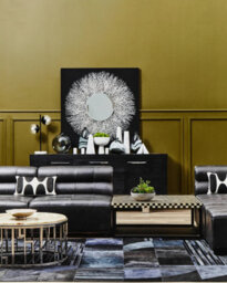 Orsina Relic Onyx Stone Coffee Table - thumbnail 2