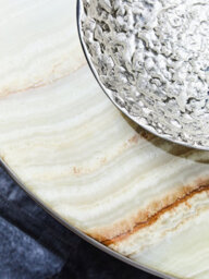 Orsina Relic Onyx Stone Coffee Table - thumbnail 4